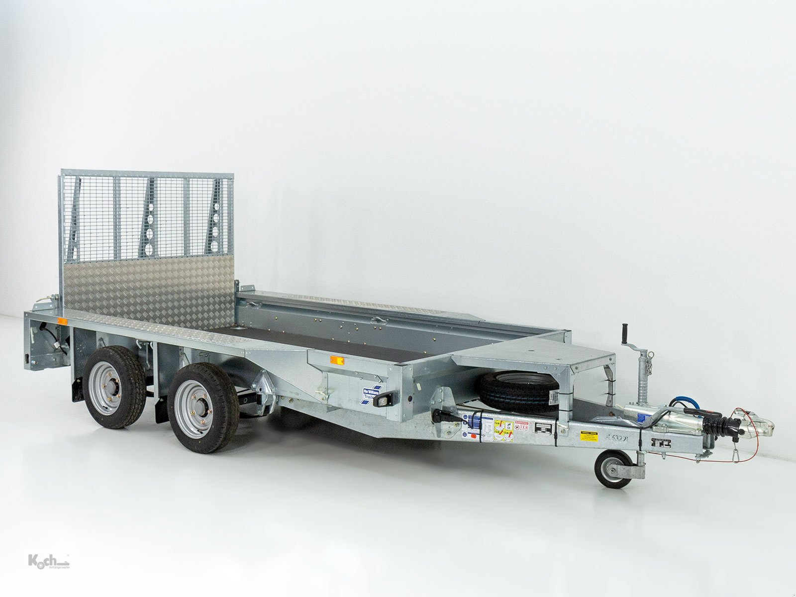 Anhänger des Typs Ifor Williams Baumaschinenanhänger GX105 157x303 2,7t|Auffahrrampe (Pkw11200370So), Neumaschine in Winsen (Luhe) (Bild 4)